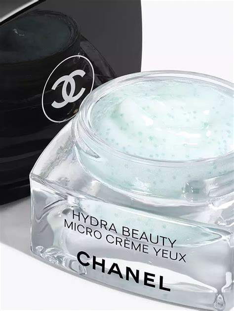 chanel hydra eye cream.